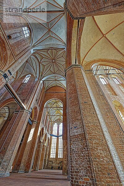 Kirche St. Georgen  Monumental gotischer Sakralbau  Wunder von Wismar  Wismar  Mecklenburg-Vorpommern  Deutschland  Europa