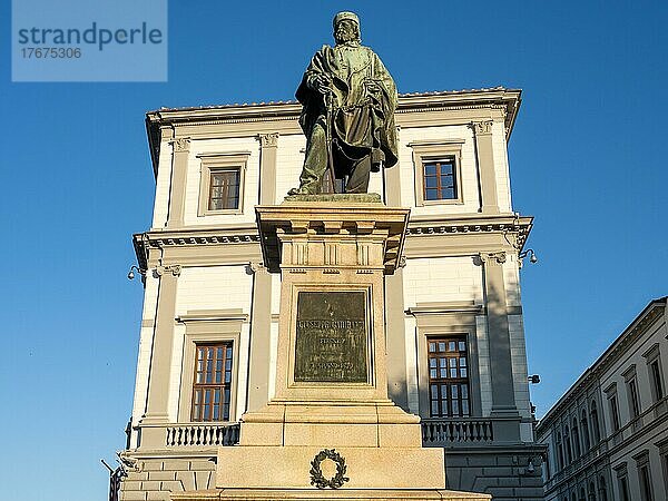 Statue von Guiseppe Garibaldi  Florenz  Toskana  Italien  Europa