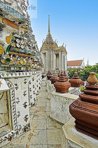 Wat Arun  Tempel der Morgenröte  ehemals Wat Chaeng  Bangkok  Thailand  Asien