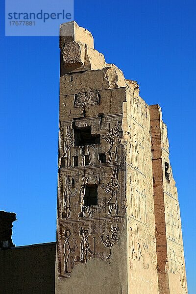 Kom Ombo Tempel am Nil  Ägypten  Afrika