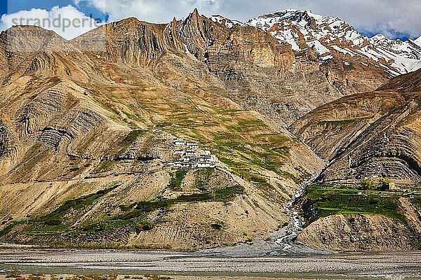 Dorf Tailing im Pin Valley  Himachal Pradesh  Indien  Asien