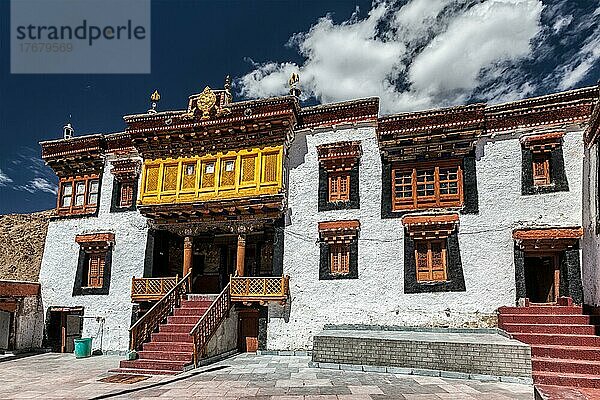 Likir Gompa (tibetisch-buddhistisches Kloster) . Ladakh  Indien  Asien