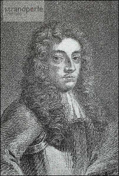 Anthony Ashley Cooper  Shaftesbury  26. Februar 1671  15. Februar 1713  war ein englischer Philosoph  Schriftsteller  Politiker  Kunstkritiker und Literaturtheoretiker  digital restaurierte Reproduktion einer Vorlage aus dem 19. Jahrhundert  genaues Datum unbekannt