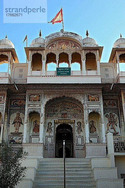 Rajasthan  Mandawa  Hindu Tempel Raghu Nath  Raghunath Tempel  Nordindien  Indien  Asien