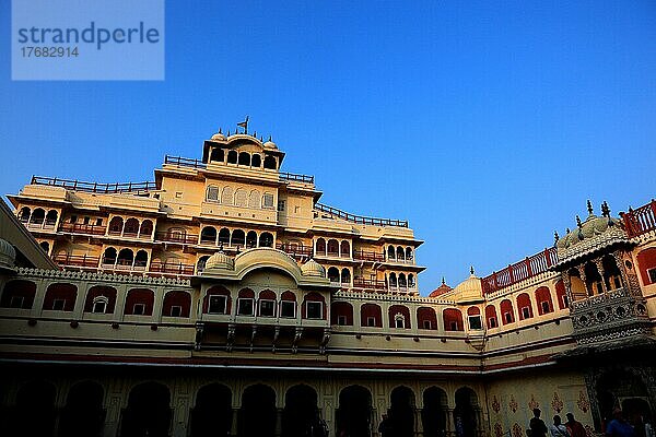 Jaipur  Stadtpalast von Jai Singh II  Rajasthan  Nordindien  Indien  Asien