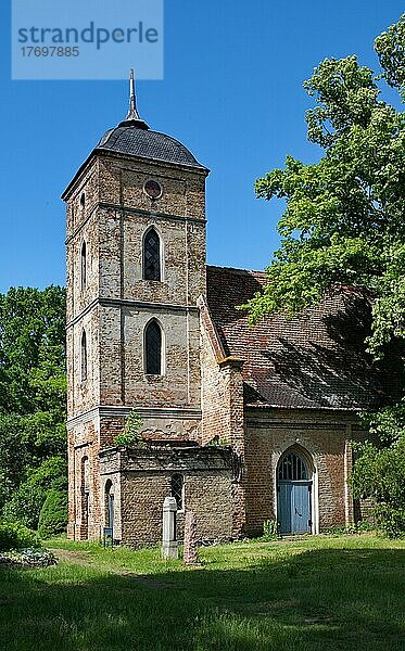 Dorfkirche in Gutenpaaren  Stadt Ketzin  Land Brandenburg