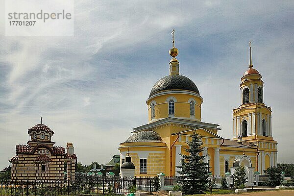 Kirche der Verklärung des Herrn Radonezh  Region Moskau  Russland  Europa