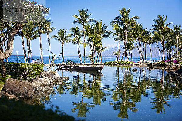 Grand Wailea Resort and Spa  ein Resort am Wasser in Wailea  Maui  Hawaii  USA; Wailea  Maui  Hawaii  Vereinigte Staaten von Amerika