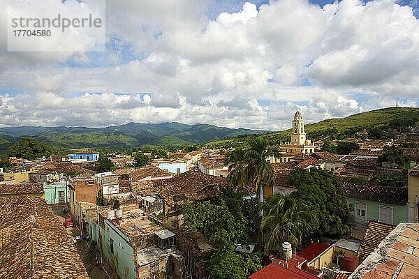 Blick über die Altstadt; Trinidad  Kuba