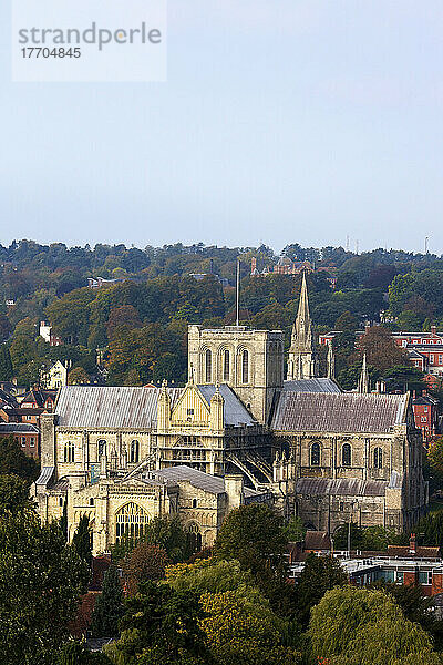 Kathedrale von Winchester; Winchester  Hampshire  England