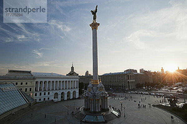 Unabhängigkeitsplatz; Kiew  Ukraine