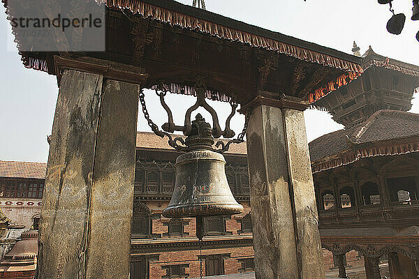 Die Glocke im Batsala Devi-Tempel; Bhaktapur  Nepal