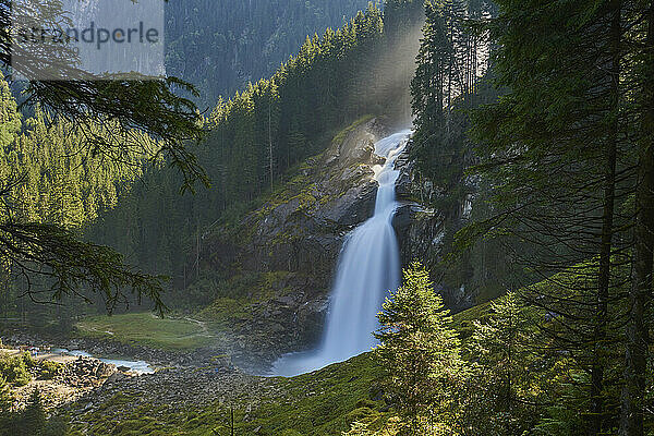 Krimmler Wasserfälle; Salzburg  Österreich