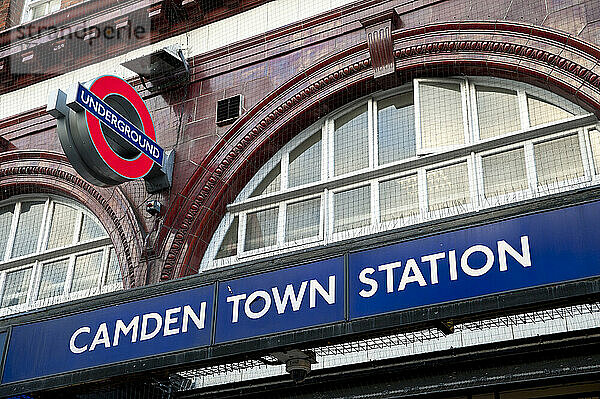 Camden Market Station  Nord-London  London  Großbritannien