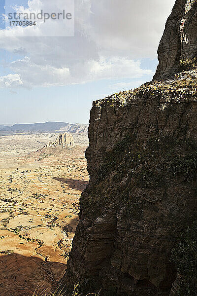 Berglandschaft auf dem Gheralta-Plateau; Region Tigray  Äthiopien