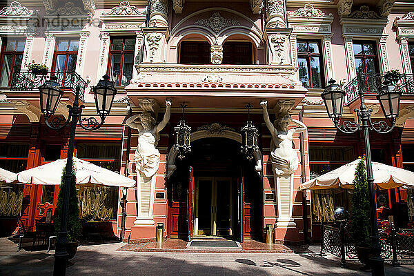 Historische Gebäude im Stadtzentrum von Odessa; Odessa  Ukraine