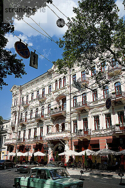 Historische Gebäude im Stadtzentrum von Odessa; Odessa  Ukraine