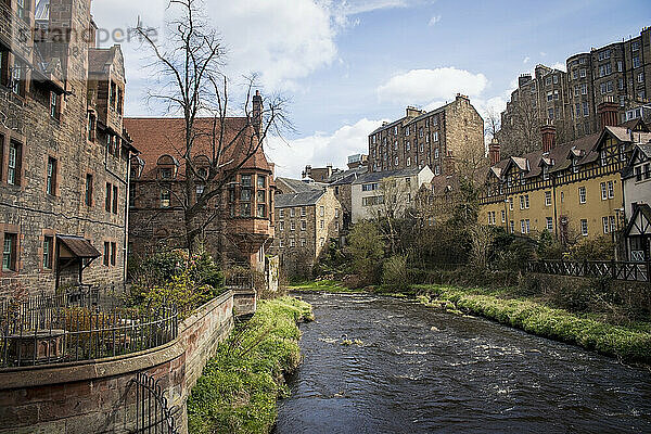 Dean Village; Edinburgh  Schottland