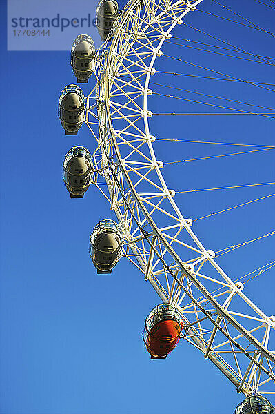 Das Riesenrad London Eye; London  England