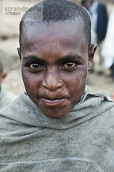 Porträt eines Jungen; Äthiopien