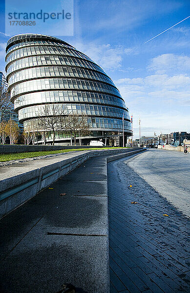 Berühmte Londoner Wahrzeichen  Lord Mayor's Off Of City Hall; London  England