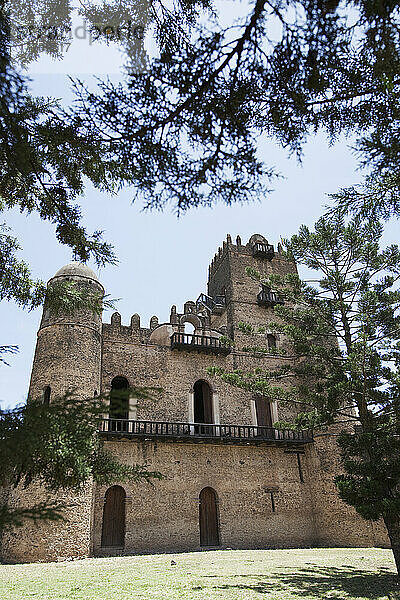 Der Palast von König Fasilides aus dem siebzehnten Jahrhundert; Gondar  Äthiopien