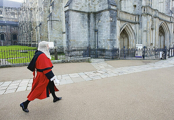 Tag des Rechts in der Kathedrale von Winchester; Winchester  Hampshire  England