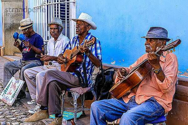 Straßenmusiker in Trinidad  Kuba.