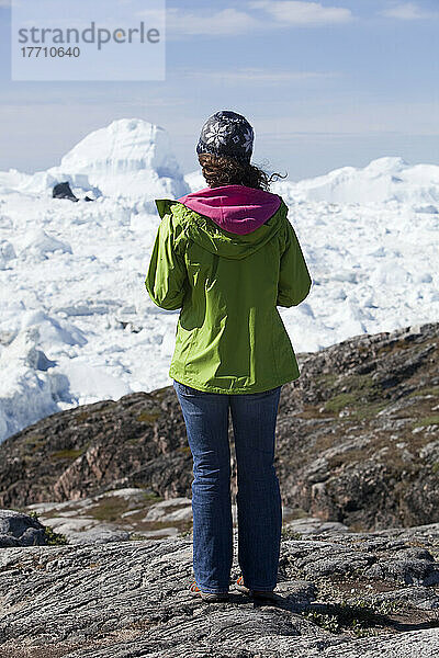 Der Ilulissat-Eisfjord  Weltkulturerbe und der größte Gletscher der nördlichen Hemisphäre. Grönland.