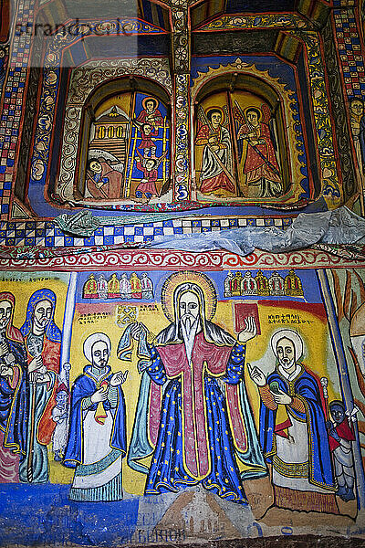 Details von einem Kloster auf einer Insel im Tana-See  in der Nähe von Bahir Dar; Äthiopien