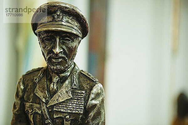 Statue von Haile Selassie im Nationalmuseum; Addis Abeba  Äthiopien