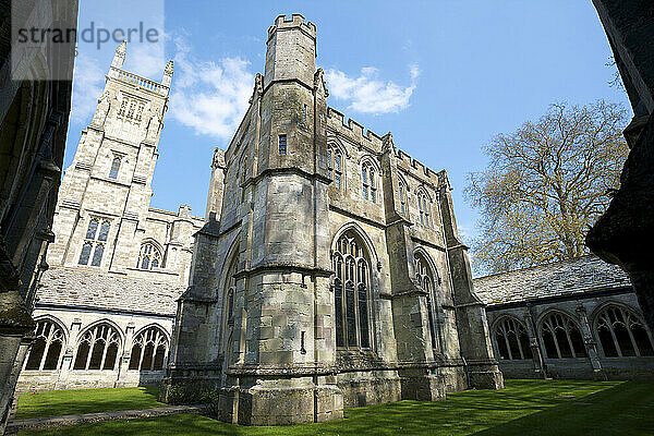 Fromond's Chantry und Kapelle  Winchester College; Winchester  Hampshire  England