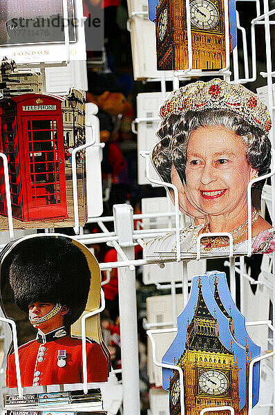 London Postkarten  Queen  Big Ben  Telefon  England.