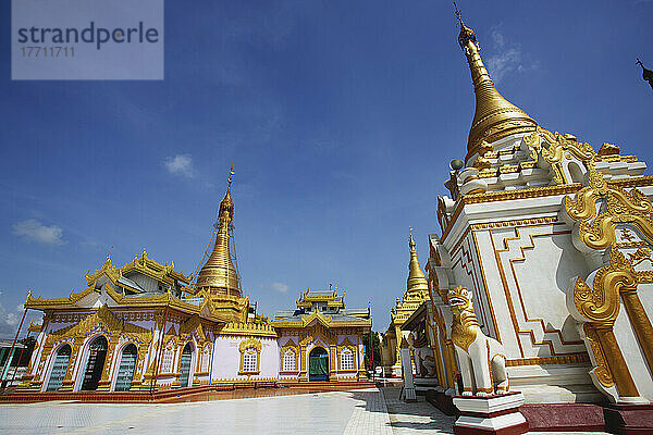 Buddhistisches Kloster in Oberburma; Myanmar
