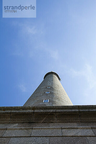 Der Leuchtturm von Gatteville-le-Phare  Normandie  Frankreich