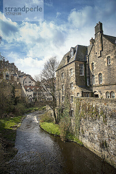 Dean Village; Edinburgh  Schottland