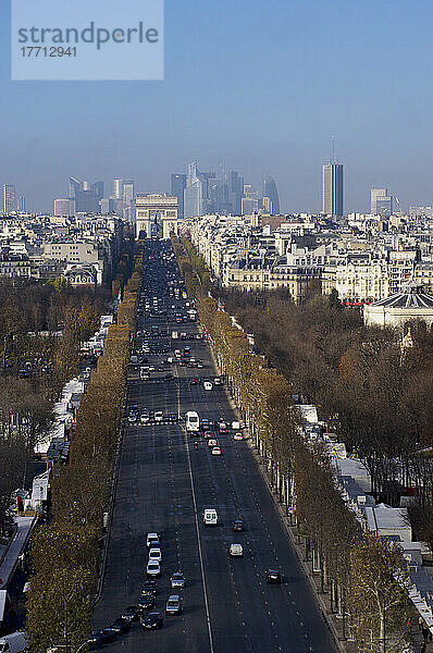 Champs Elysees; Paris  Frankreich