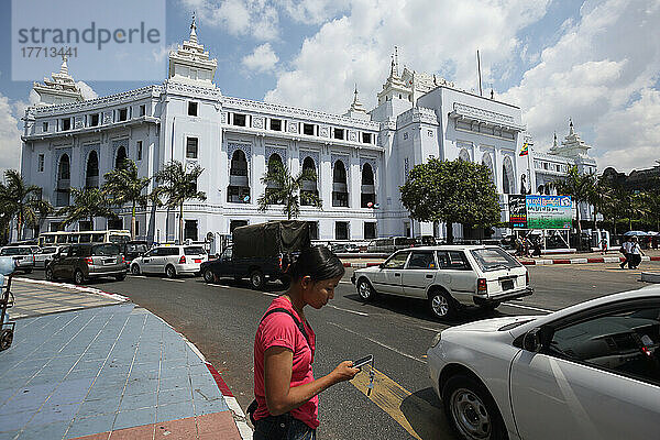 Rathaus von Yangon; Myanmar