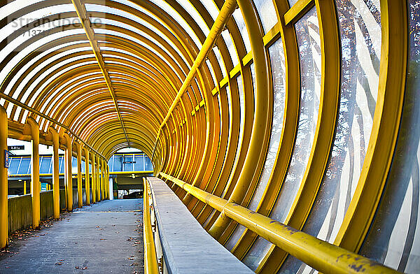 Centennial Pavilion Walkway im Vancouver General Hospital; Vancouver  British Columbia  Kanada