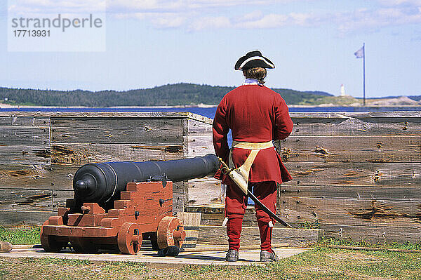 Festung Louisbourg National Historic Site  Cape Breton Nova Scotia.