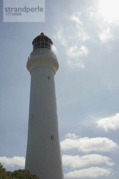 Split Point-Leuchtturm an der Great Ocean Road  Otway National Park  Victoria  Australien