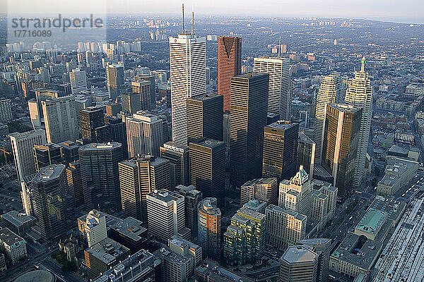 Überblick über Toronto Ontario.