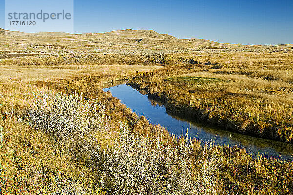 Frenchman River im Ostblock des Grasslands National Park; Saskatchewan  Kanada