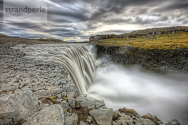 Dettifoss Wasserfall  Island