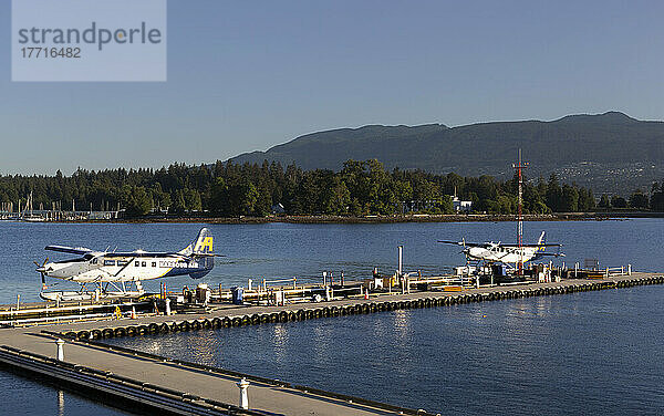 Wasserflugzeug-Hafen; Vancouver  British Columbia  Kanada