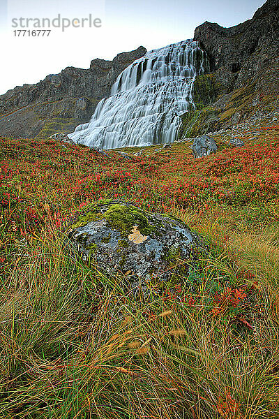 Dynjandi  Zentrale Westfjorde  Island