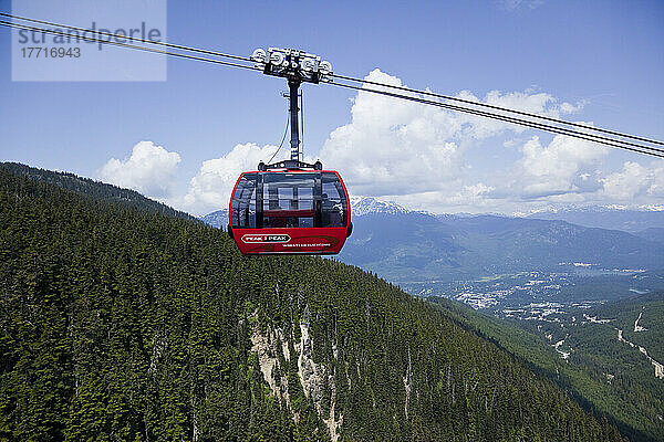 Whistler Blackcomb Peak 2 Peak Gondola  Whistler  British Columbia