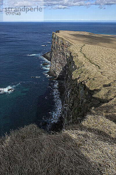 Die Meeresklippen der Halbinsel Latrabjarg; Island