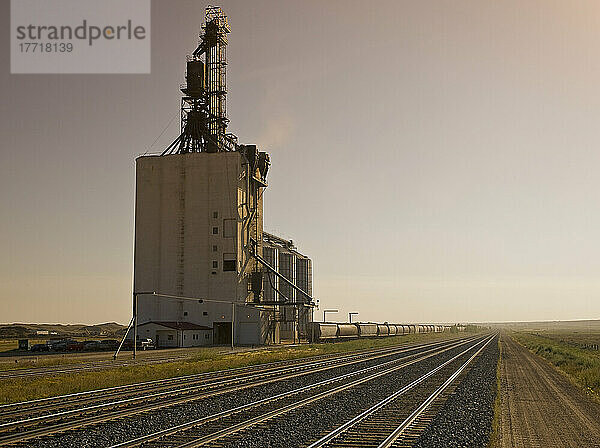 Inland-Getreide-Terminal  Dunmore  Alberta