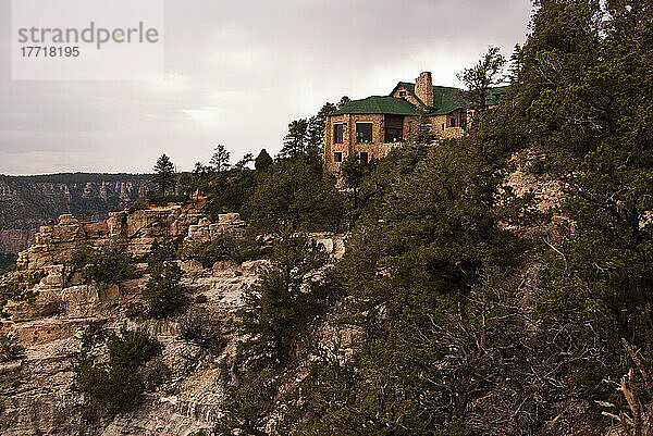 Grand Canyon Lodge auf dem Nordrand des Grand Canyon; Kanab Utah Usa